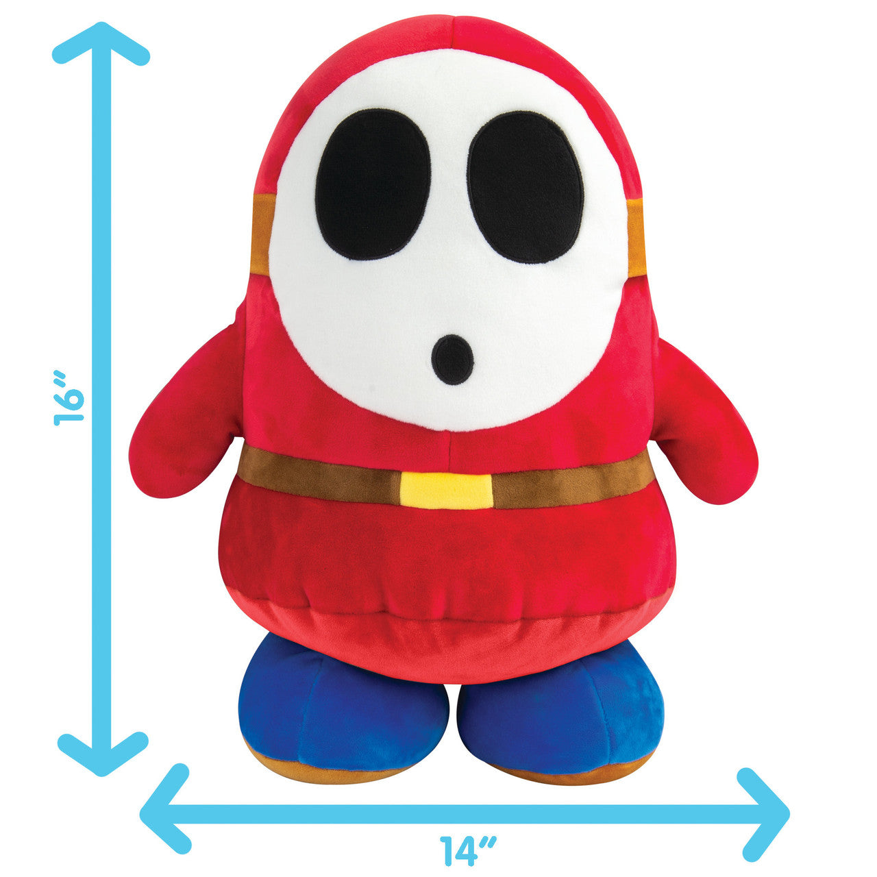 Super Mario Mega Mocchi Mocchi Shy Guy (Large) 16"