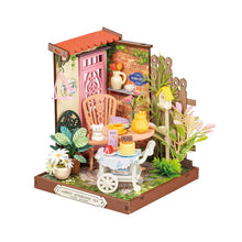 Load image into Gallery viewer, Robotime Rolife Fancy Tea Yard DIY Miniature House DS038
