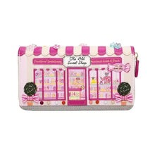 Load image into Gallery viewer, Vendula The Old Sweet Shop Large Ziparound Wallet
