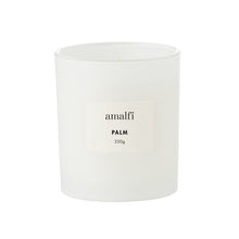 Load image into Gallery viewer, Amalfi Palm Scented Soy Wax Candle 330g
