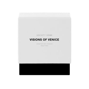 Society Home Visions of Venice Scented Soy Candle 300g