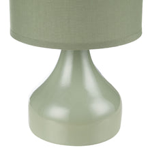 Load image into Gallery viewer, Emporium Aneesa Ceramic Table Lamp Green 15x15x25cm
