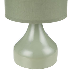 Emporium Aneesa Ceramic Table Lamp Green 15x15x25cm