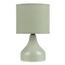 Load image into Gallery viewer, Emporium Aneesa Ceramic Table Lamp Green 15x15x25cm
