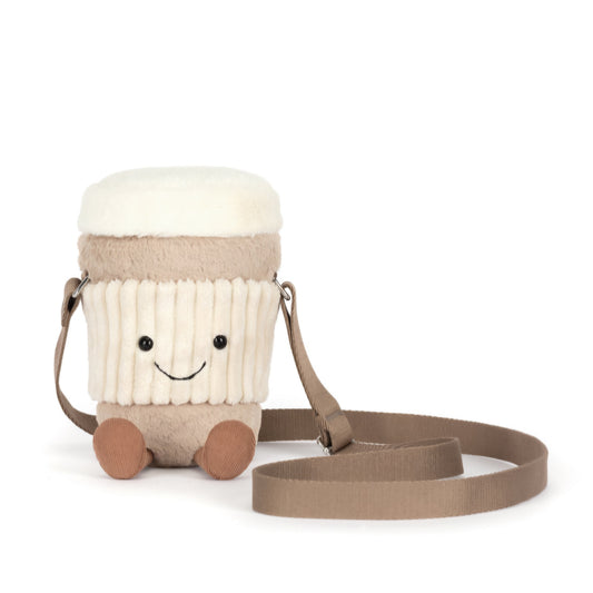Jellycat Amuseable Perkle Coffee-to-go Shoulder Bag 22cm