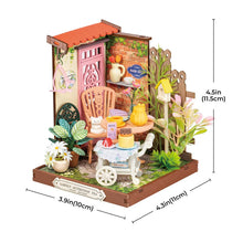 Load image into Gallery viewer, Robotime Rolife Fancy Tea Yard DIY Miniature House DS038
