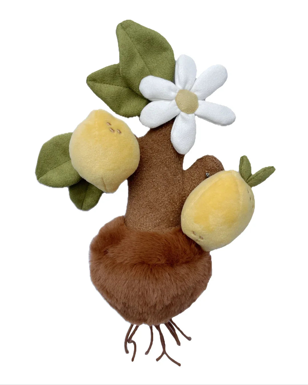 PlushWoods Lemon Tree Plant Plush With Pot 25cm