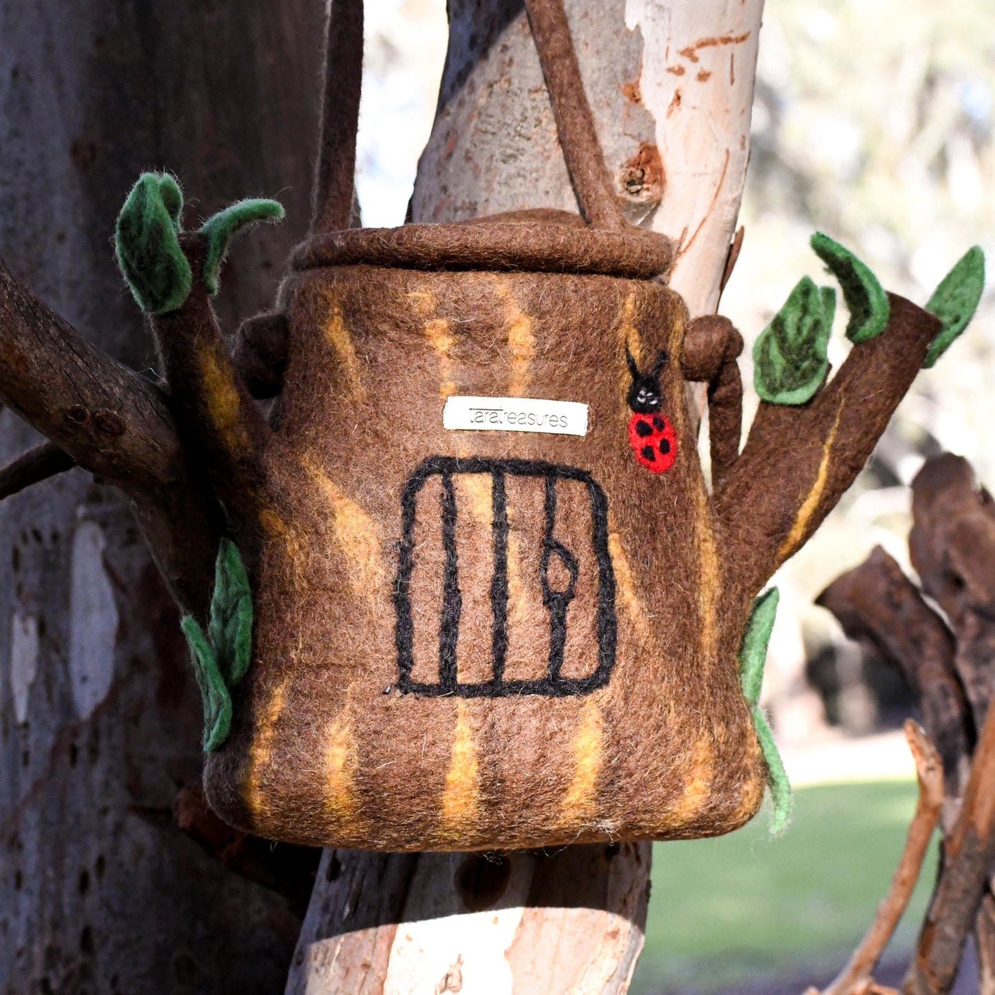 Tara Treasures - Felt Treehouse Bag