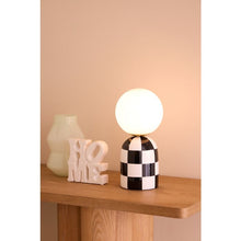 Load image into Gallery viewer, Emporium Archie Table Lamp Black &amp; White
