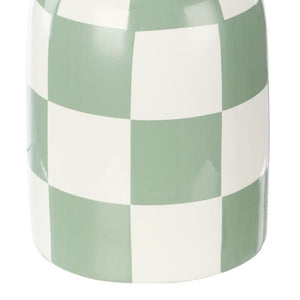 Emporium Archie Table Lamp Green & White