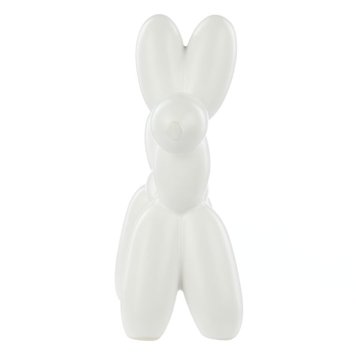 Emporium Bubbles Balloon Dog Sculpture White