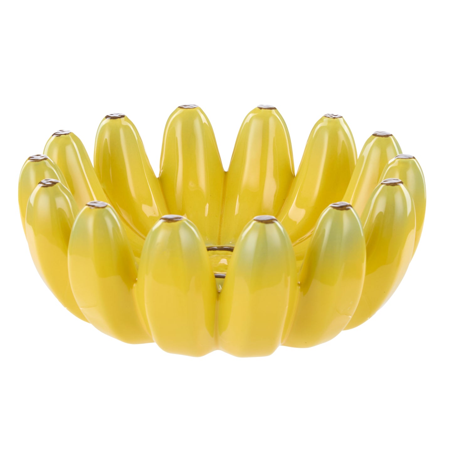 Emporium Hunter Ceramic Banana Bowl Yellow