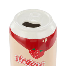 Load image into Gallery viewer, Emporium Lewis Ceramic Can Vessel Strawberry 11cm
