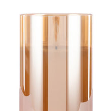 Load image into Gallery viewer, Rogue Glass Triflame Candle 3pcs Set Amber 8x8x10cm
