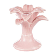 Load image into Gallery viewer, Emporium Neri Palm Candle Holder Pink 11x11x11cm
