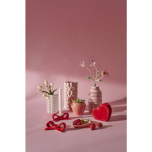 Load image into Gallery viewer, Emporium Saylor Bow Candle Holder Red 14.5x8x5.3cm
