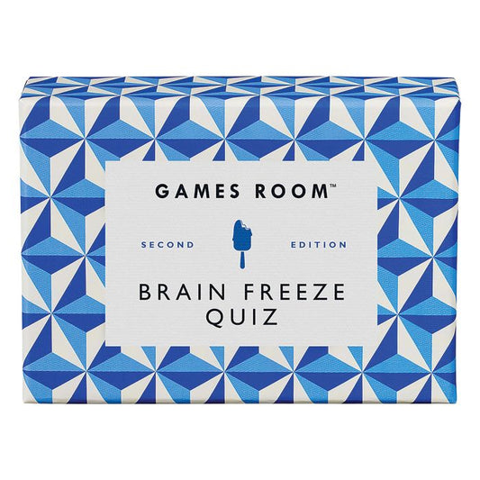 Games Room Brain Freeze Quiz Multi-Coloured 13x9x5.5cm