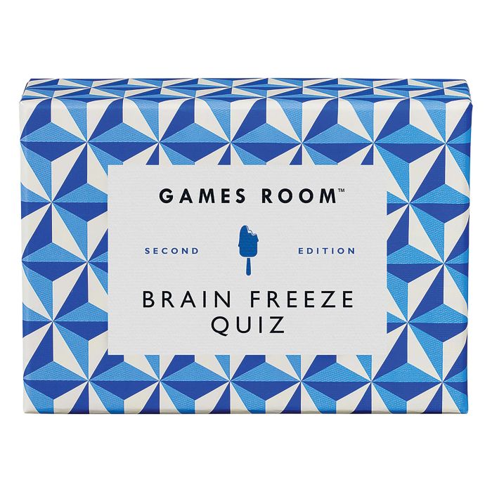 Games Room Brain Freeze Quiz Multi-Coloured 13x9x5.5cm