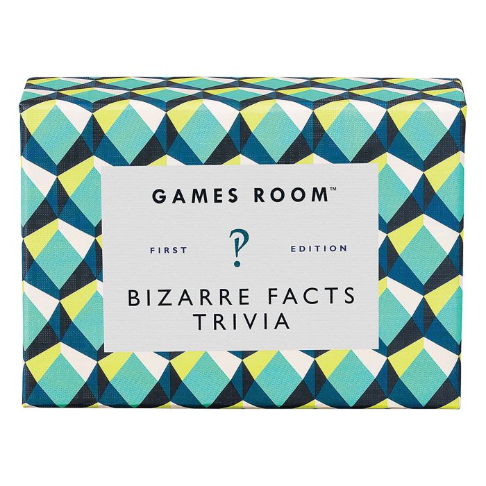 Games Room Bizarre Facts Quiz Multi-Coloured 13x9x5.5cm