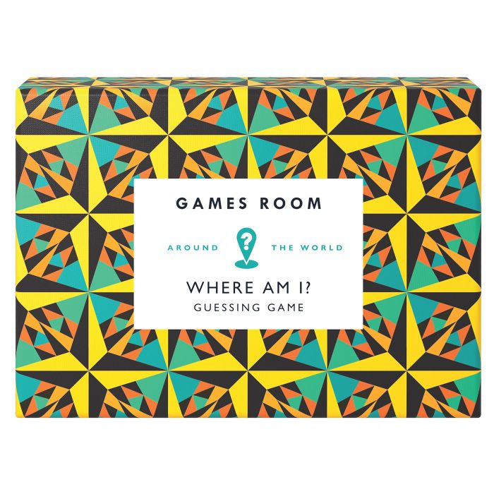 Games Room Where Am I? Guessing Game Multi-Coloured 12.5x5.5x9cm