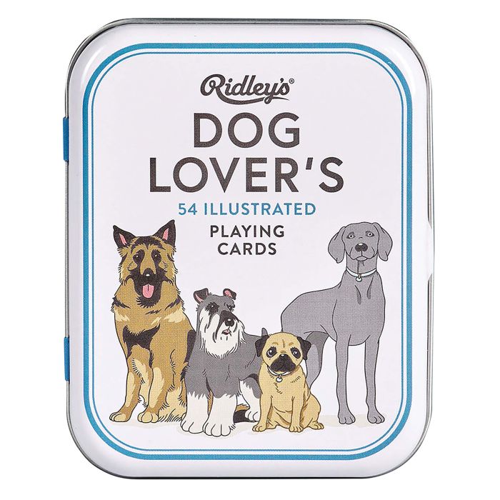 Ridleys Dog Lover's Playing Cards Multi-Coloured 2.5x8.2x10cm