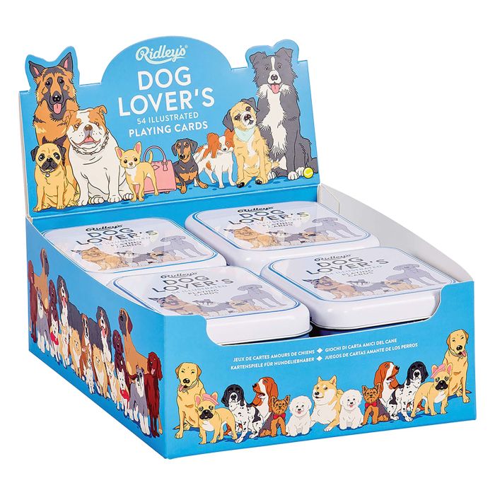 Ridleys Dog Lover's Playing Cards Multi-Coloured 2.5x8.2x10cm
