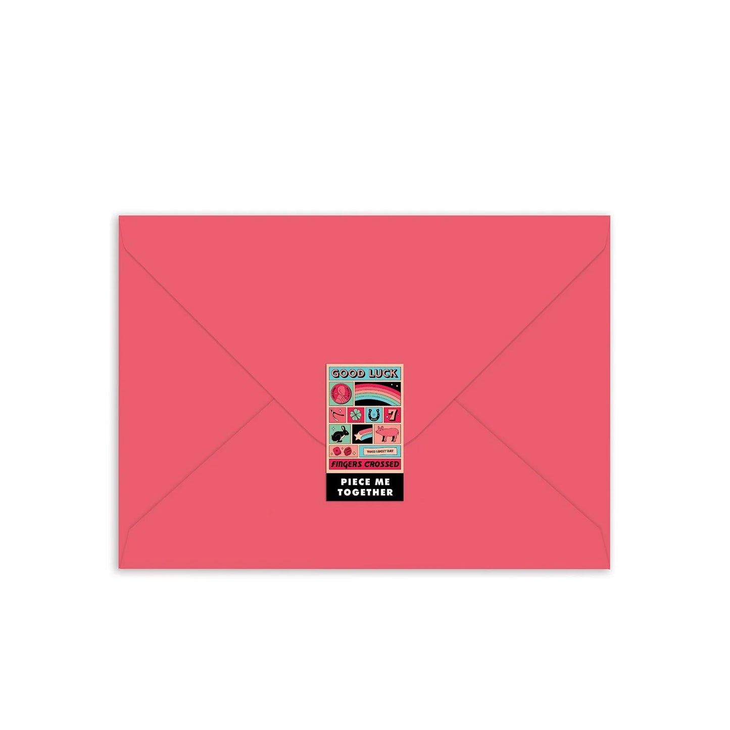 Good Luck Greeting Card Puzzle