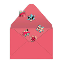Load image into Gallery viewer, Good Luck Greeting Card Puzzle
