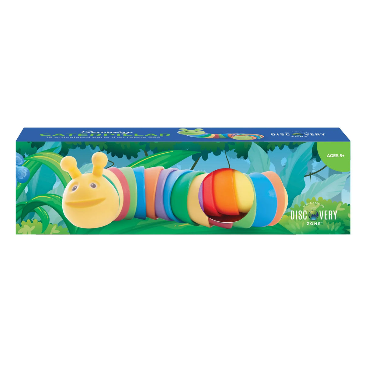 Discovery Zone Sensory Caterpillar 2 Assorted