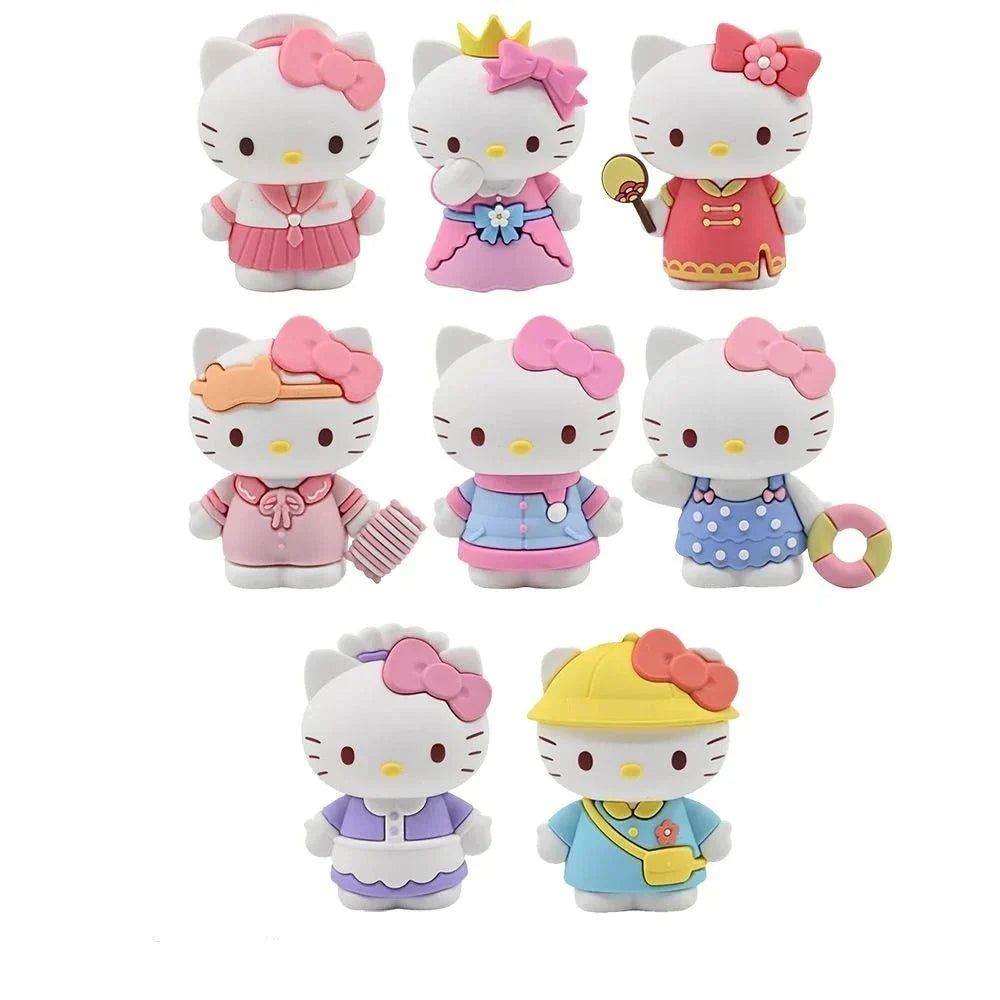 Hello Kitty - Dress Up Diary Figurine Collection 5cm