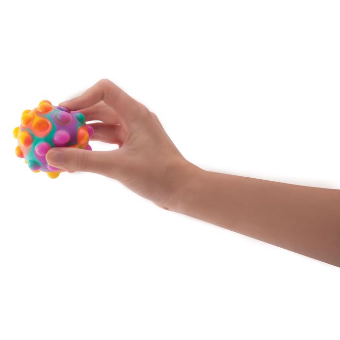 isGift Push & Pop Ball Multi-Coloured 7cm