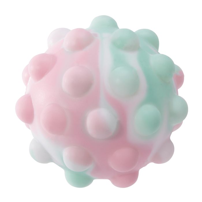 isGift Push & Pop Ball Multi-Coloured 7cm