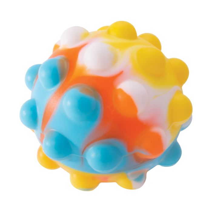 isGift Push & Pop Ball Multi-Coloured 7cm