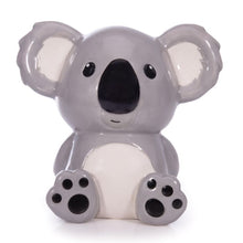 Load image into Gallery viewer, The Australian Collection Koala Money Box Grey 15.7x10.4x14.4cm
