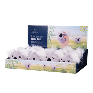The Australian Collection Slow Squish Ball Koala Grey 9cm