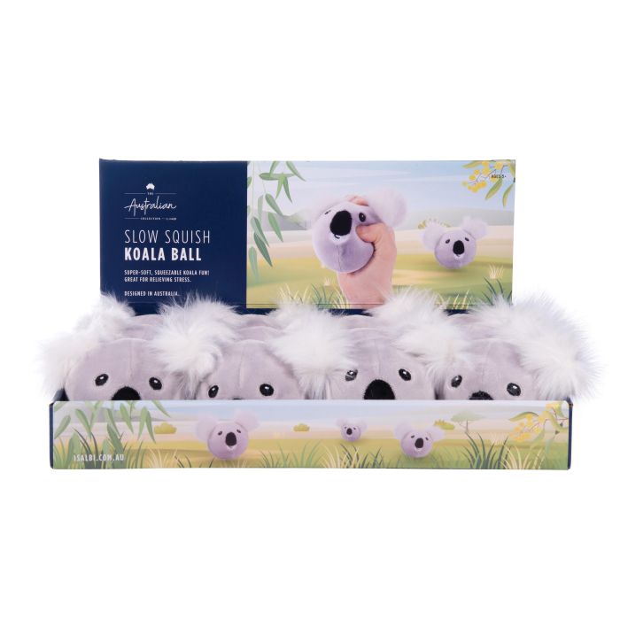 THE AUSTRALIAN COLLECTION SLOW SQUISH BALL - KOALA THE AUSTRALIAN COLLECTION SLOW SQUISH BALL - KOALA