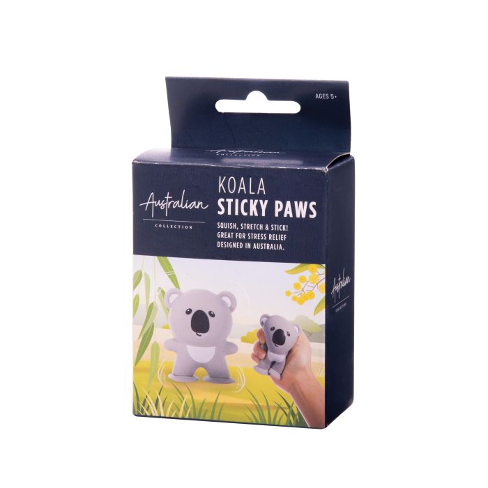 IsGift The Australian Collection Sticky Paws - Koala Grey 7.2x4.9x9.2cm