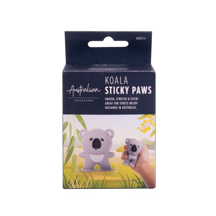 IsGift The Australian Collection Sticky Paws - Koala Grey 7.2x4.9x9.2cm