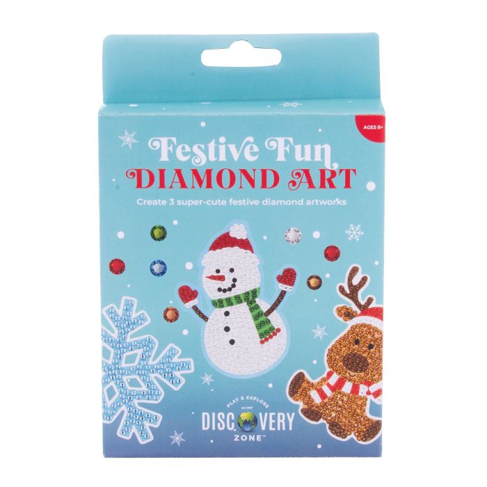 Discovery Zone Festive Diamond Art Kit