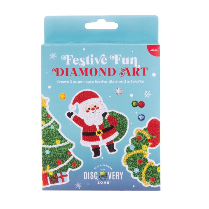 Discovery Zone Festive Diamond Art Kit