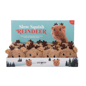 Discovery Zone Slow Squish Ball - Reindeer Brown
