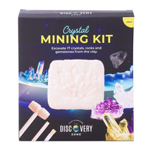 Load image into Gallery viewer, Discovery Zone Crystal Mining Kit Multi-Coloured 18x6x21cm
