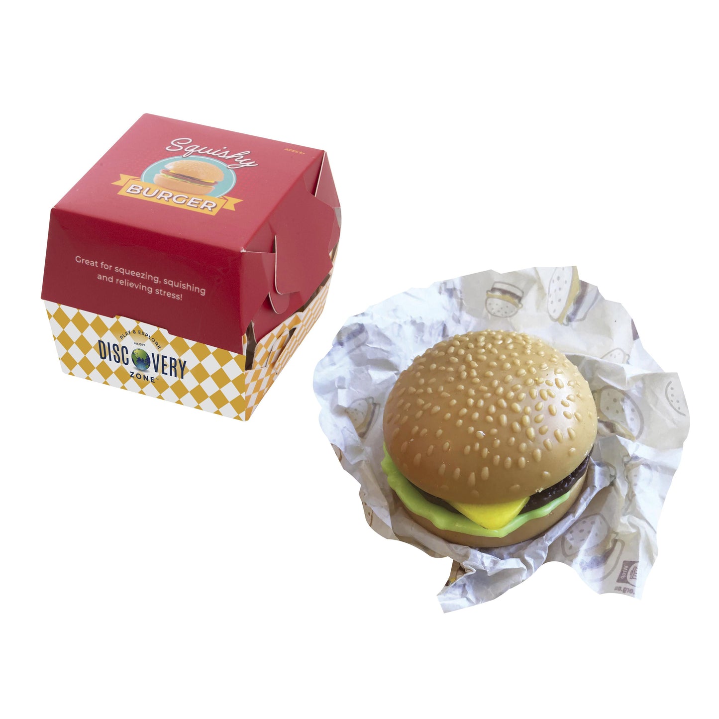 Discvoery Zone Squishy Burger