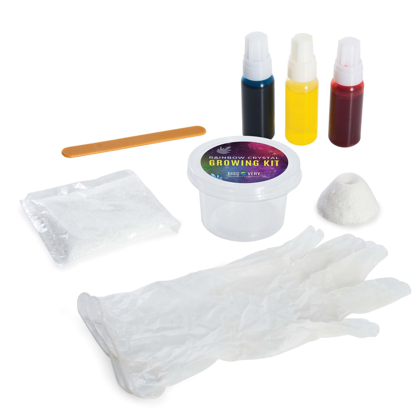Discovery Zone Rainbow Crystal Growing Kit
