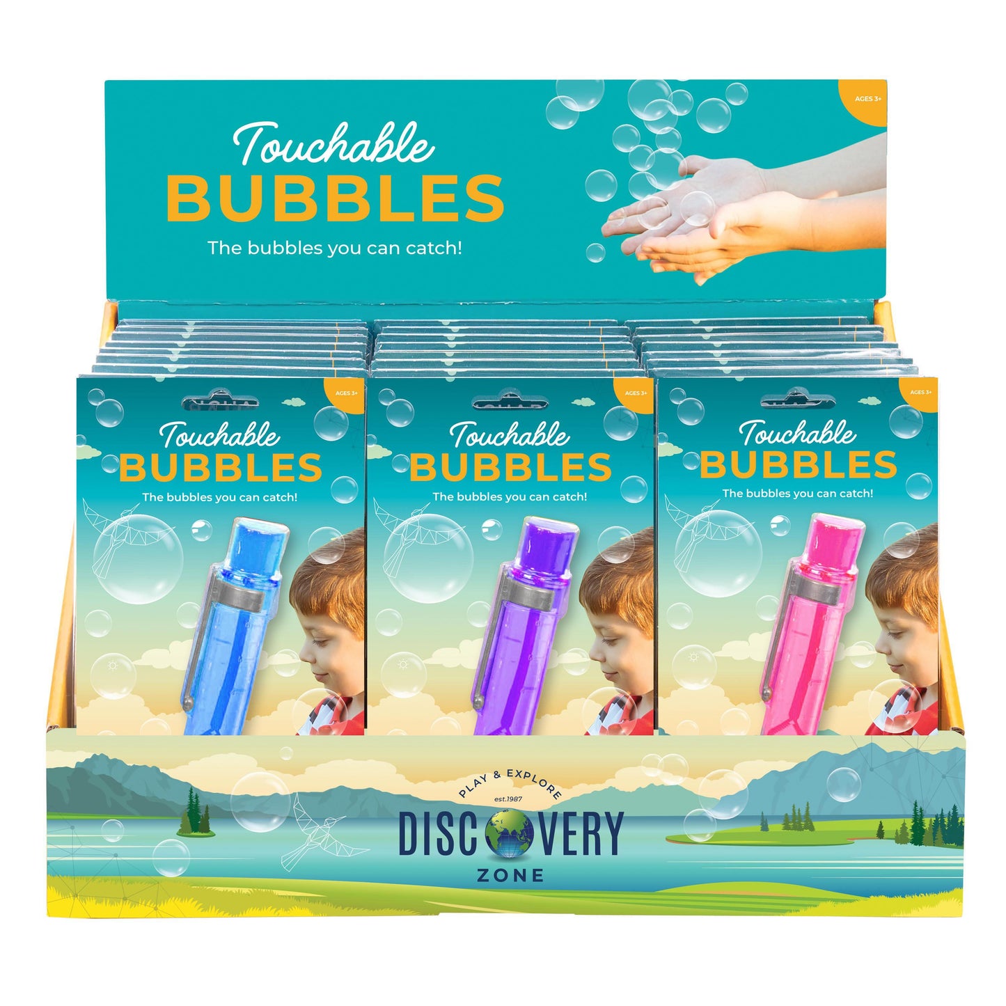 Discovery Zone Touchable Bubbles