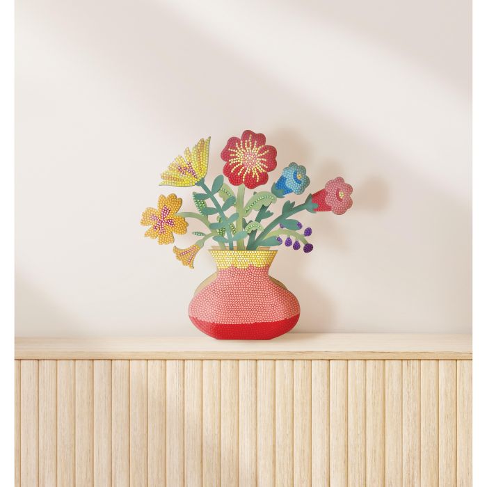 IsGift Flower Vase - DIamond Art