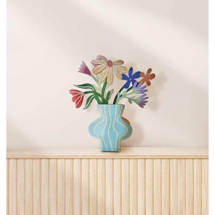 IsGift Flower Vase - DIamond Art