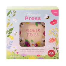 Load image into Gallery viewer, IsGift Wooden Flower Press Multi-Coloured 16x16x6cm
