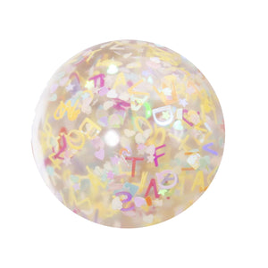 IsGift Alphabetti Confetti Squish-A-Ball Assorted 7cm