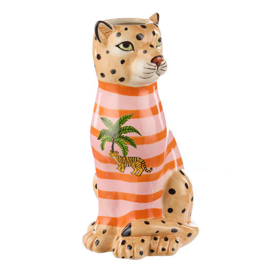 Emporium Pierson Leopard Planter Red 25cm